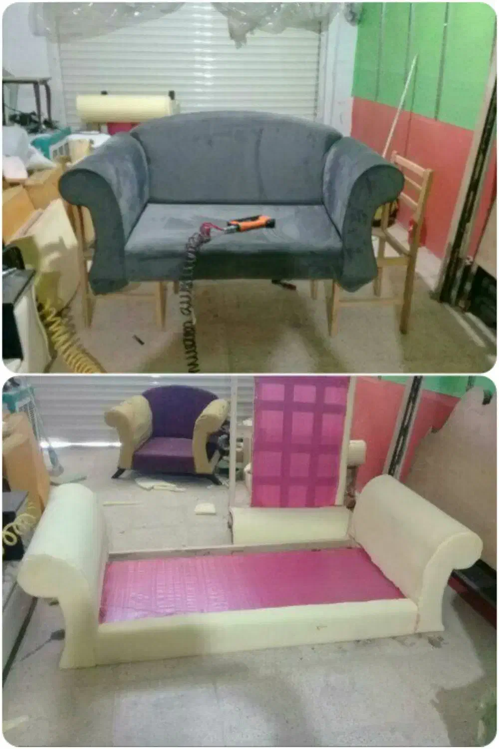 تعمیرات تخصصی مبل در منزل شما «پیامنی»|خدمات پیشه و مهارت|خرمآباد, |دیوار