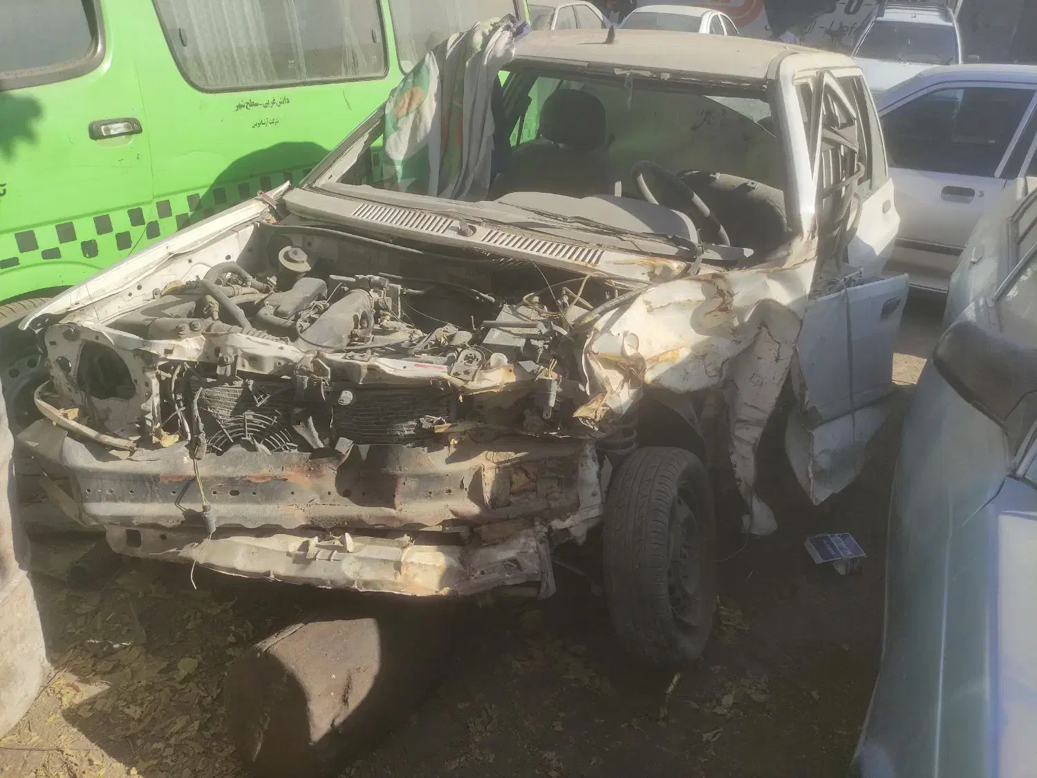 پرایدمدل ۹۰تصادفی ازقبل بیرنگ|خودرو سواری و وانت|مشهد, کوی المهدی|دیوار