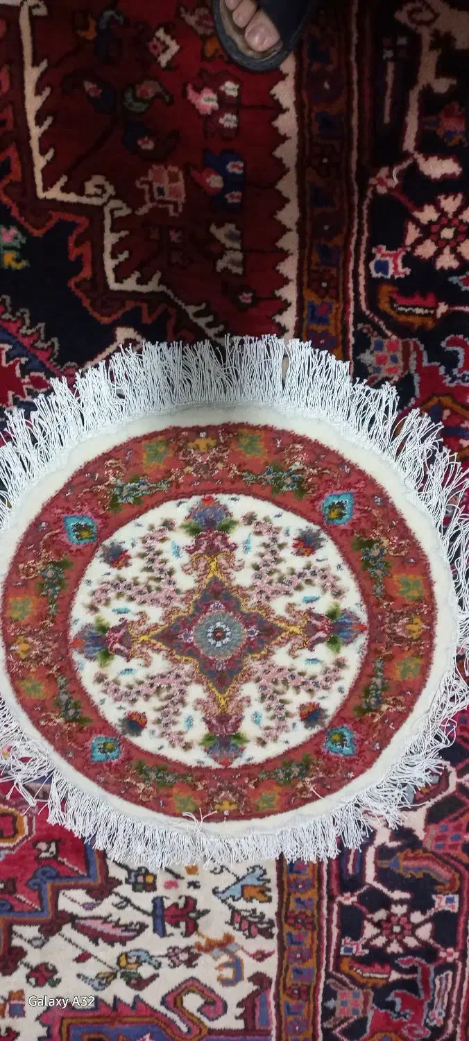 رومیزی دستباف برای کادو روز مادربایک خریدبرای۲مادر|تابلو فرش|تبریز, |دیوار