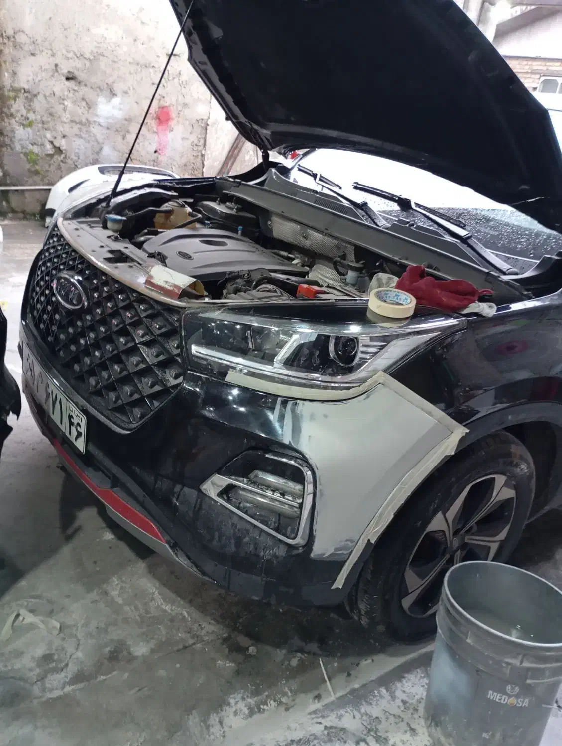 نقاشی اتومبیل میلادکردستانی پولیش.سرامیک.لیسه گیری|خدمات موتور و ماشین|رشت, جانبازان|دیوار