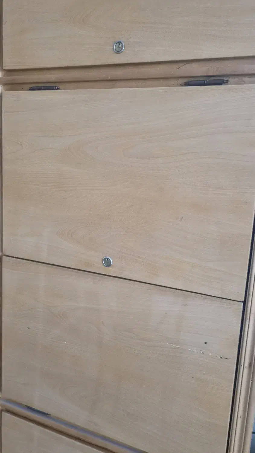 ویترین دیواری چوب راش|بوفه، ویترین، کنسول|اصفهان, ولدان|دیوار