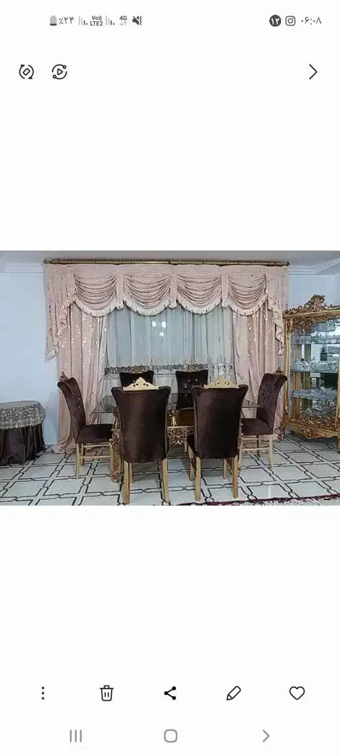 میزنهارخوری ۶ نفره با قیمت مناسب|میز و صندلی غذاخوری|گلستان (تهران), |دیوار