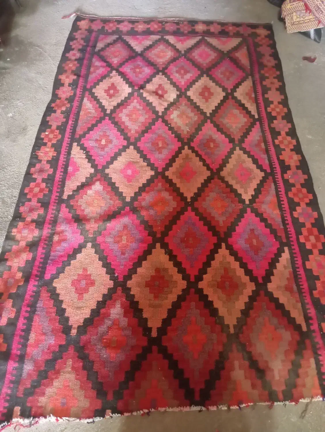 قالیچه(بره) ۲۷۰در۱۵۰|گلیم، جاجیم، گبه|بوکان, |دیوار