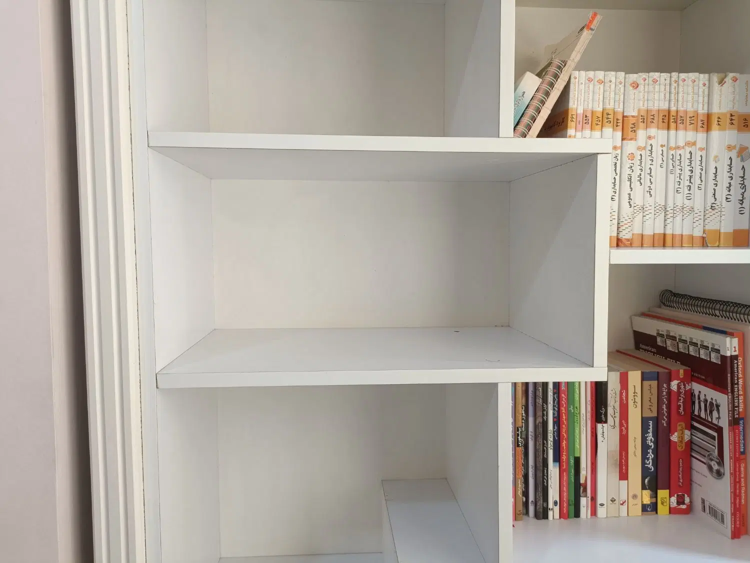 کتابخانه|کتابخانه، شلف، قفسههای دیواری|تهران, شمشیری|دیوار