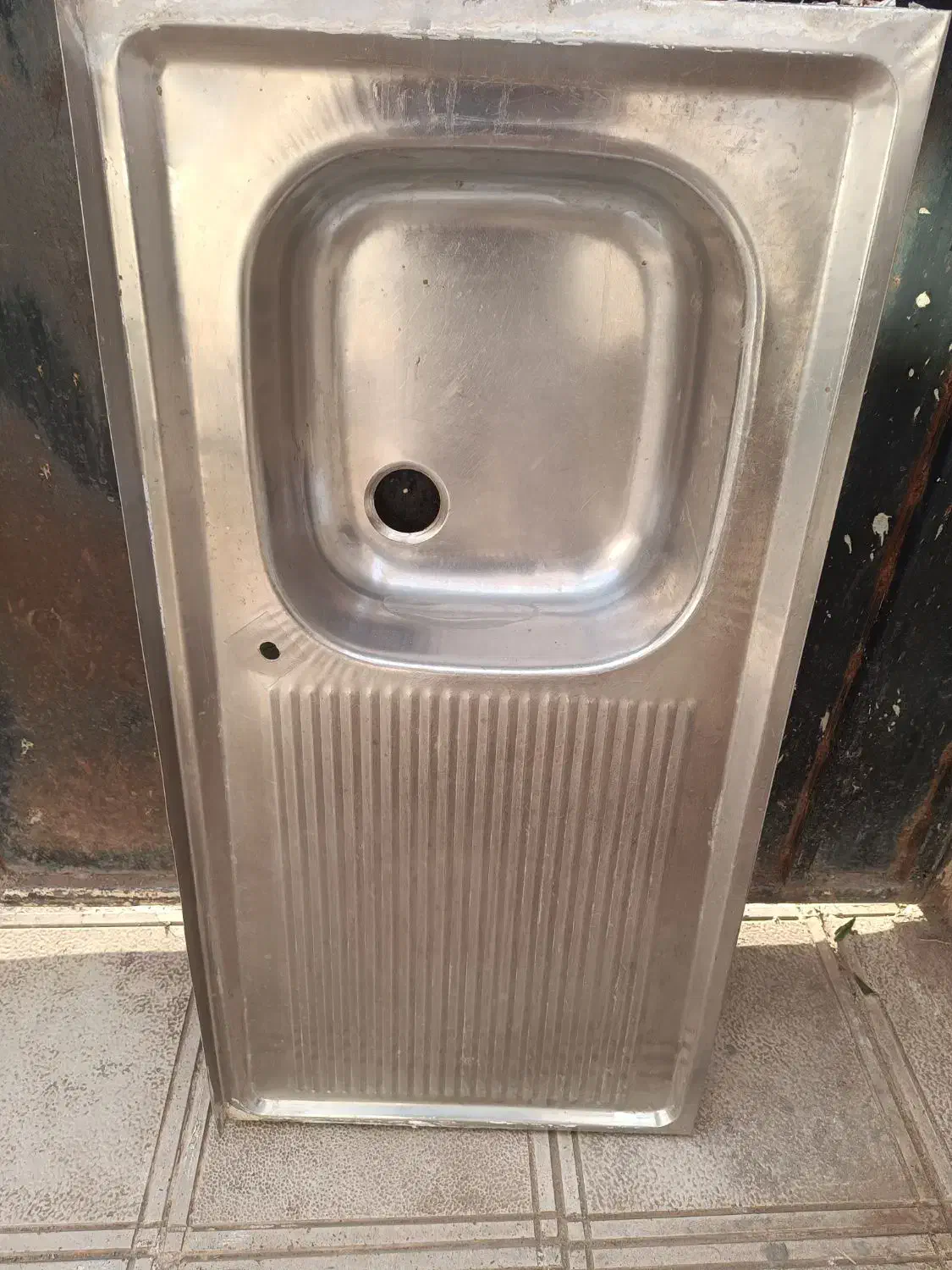 سینک ظرفشویی|آب‌چکان و نظم‌دهنده ظروف|فاضل آباد, |دیوار