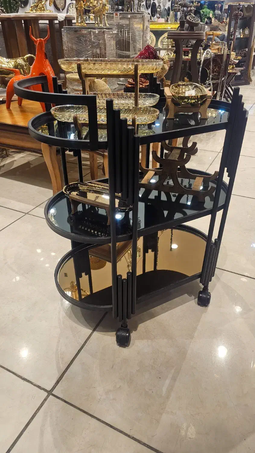 میزبار فلزی جدید|مبلمان خانگی و میز عسلی|مشهد, توس (بلوار توس)|دیوار