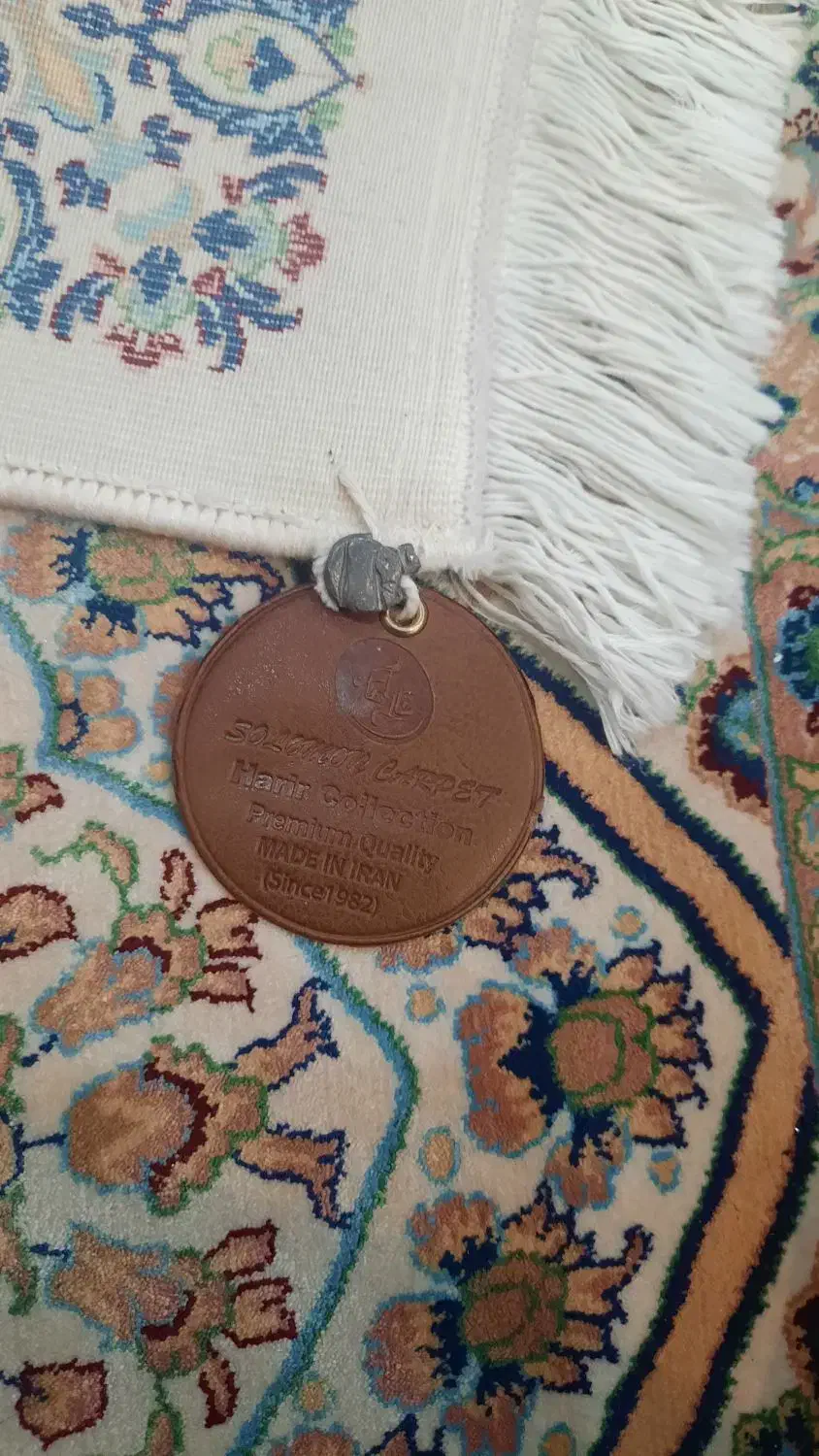۲ فرش ابریشم مصنوعی ۹ متری قالی سلیمان واقعادرحدنو|فرش|تهران, خواجه نظام الملک|دیوار