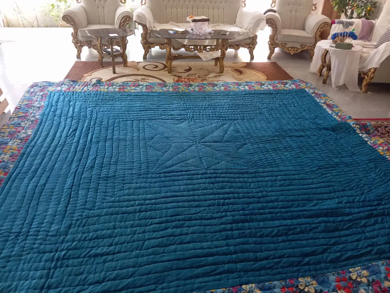 لحاف کرسی بزرگ|رختخواب، بالش، پتو|شاندیز, |دیوار