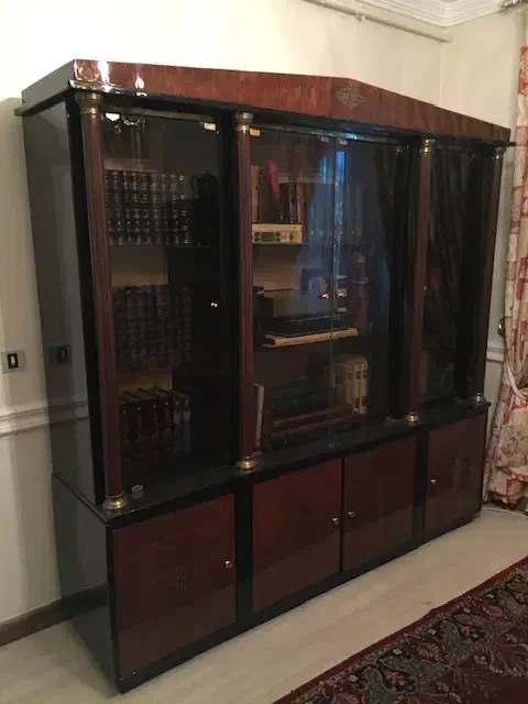 کتابخانه کلاسیک|کتابخانه، شلف، قفسههای دیواری|تبریز, |دیوار