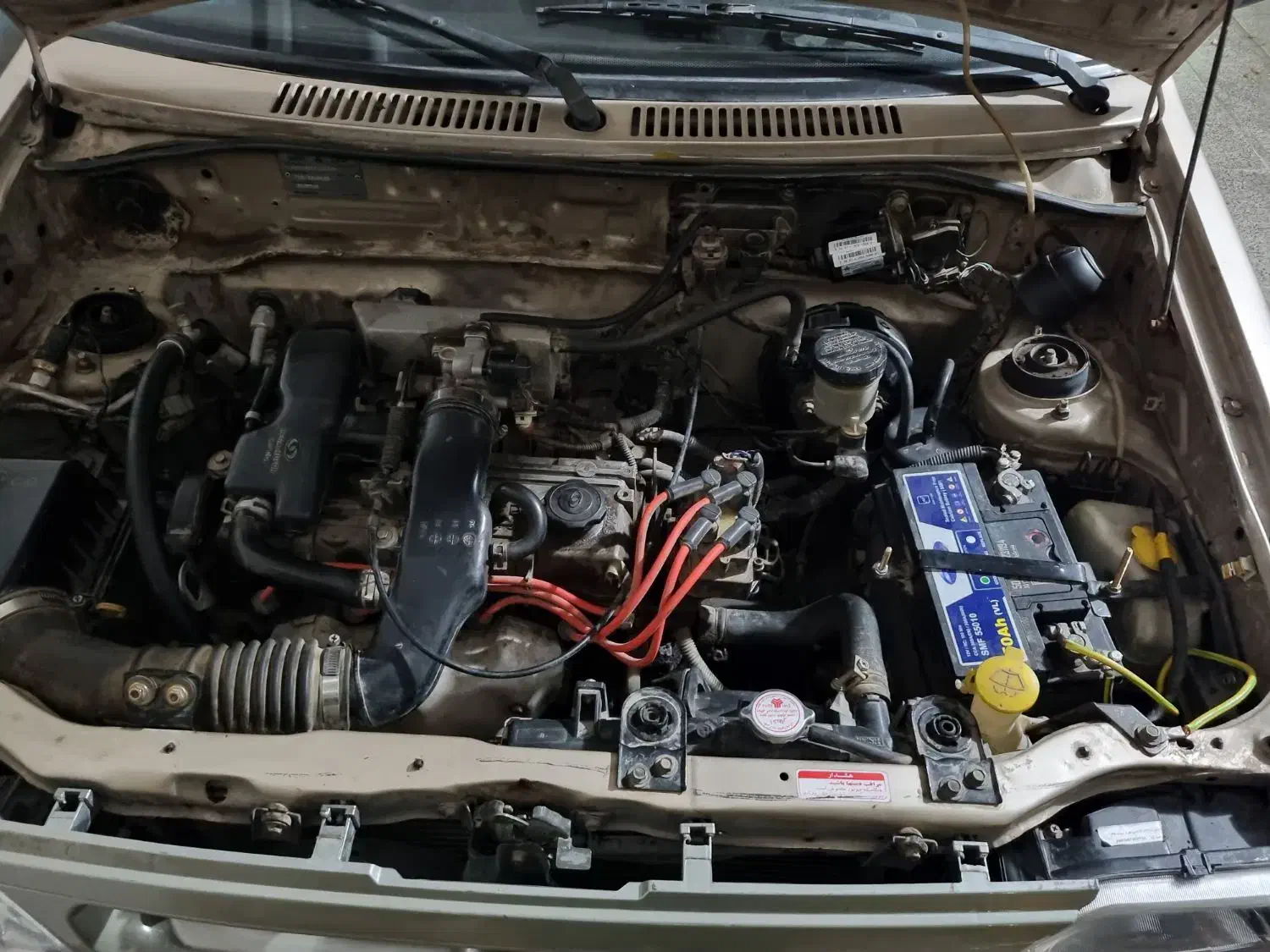 پراید ۸۷ بژ|خودرو سواری و وانت|کرمانشاه, |دیوار