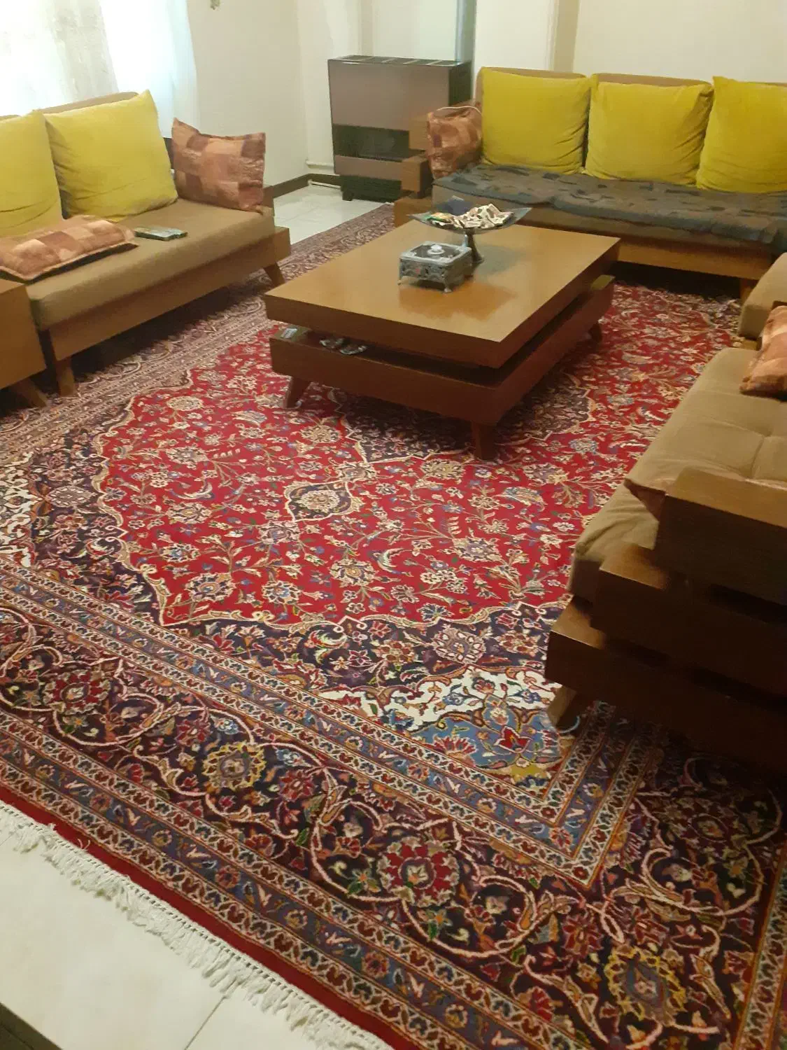 فرش ۱۲متری دست بافتدس|فرش|رودهن, |دیوار