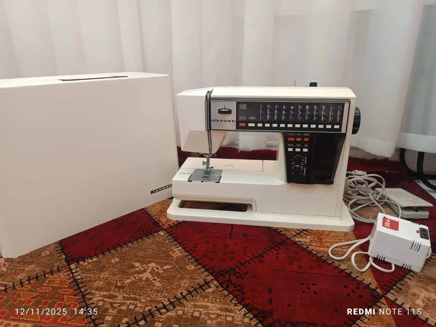 چرخ خیاطی گلدوزی ژانومه 5002|چرخ خیاطی و ریسندگی|مشهد, شهرک ابوذر|دیوار