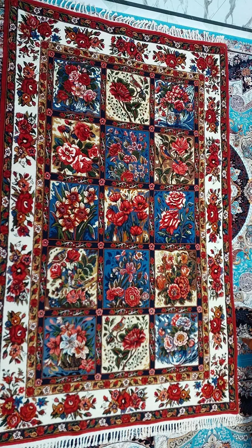 قالی دست بافت شیدایی|فرش|نوشهر, |دیوار