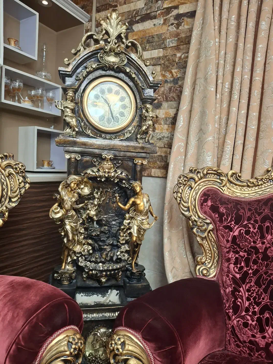 ساعت ایستاده|ساعت دیواری و تزئینی|چهارباغ, |دیوار