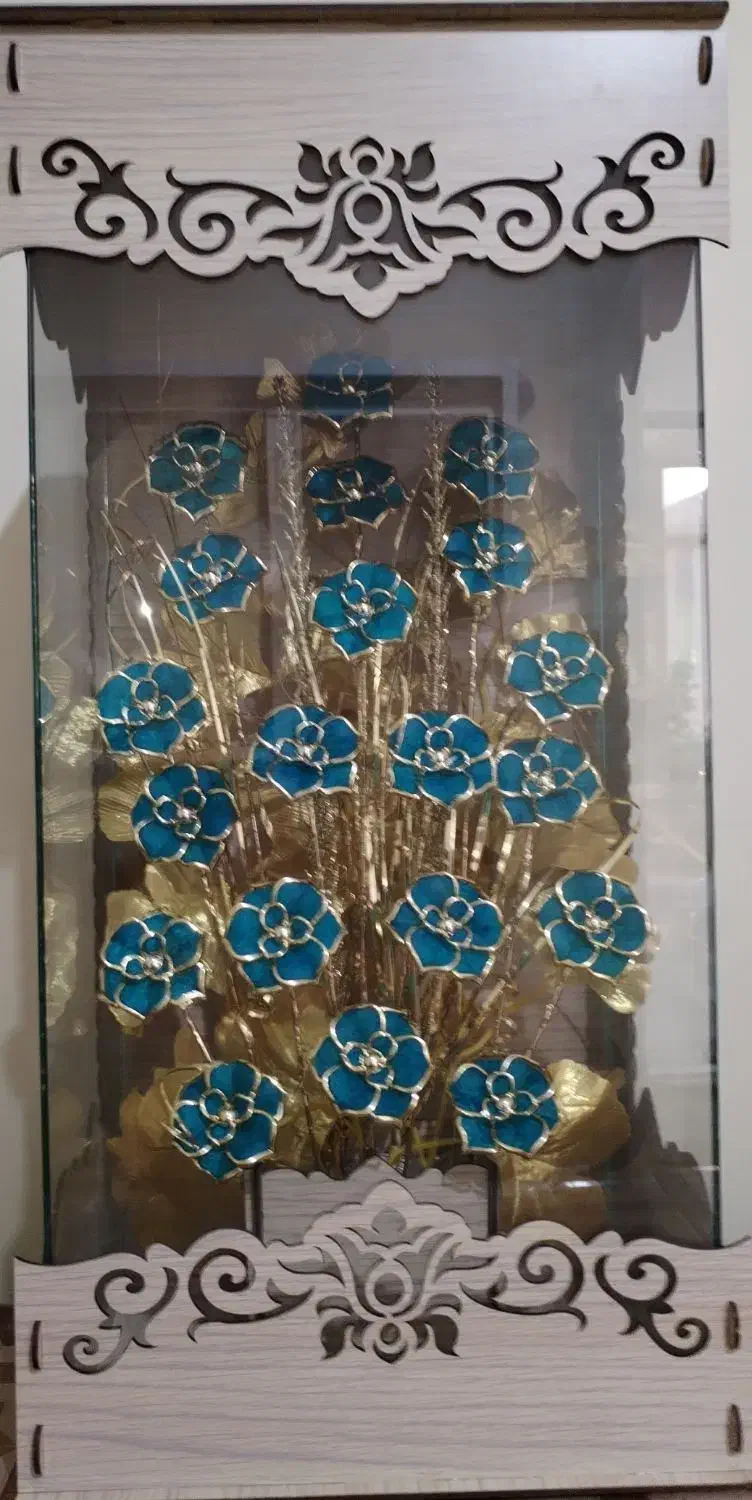 جعبه باکس گل برای کادو|گل مصنوعی|ماهان, |دیوار