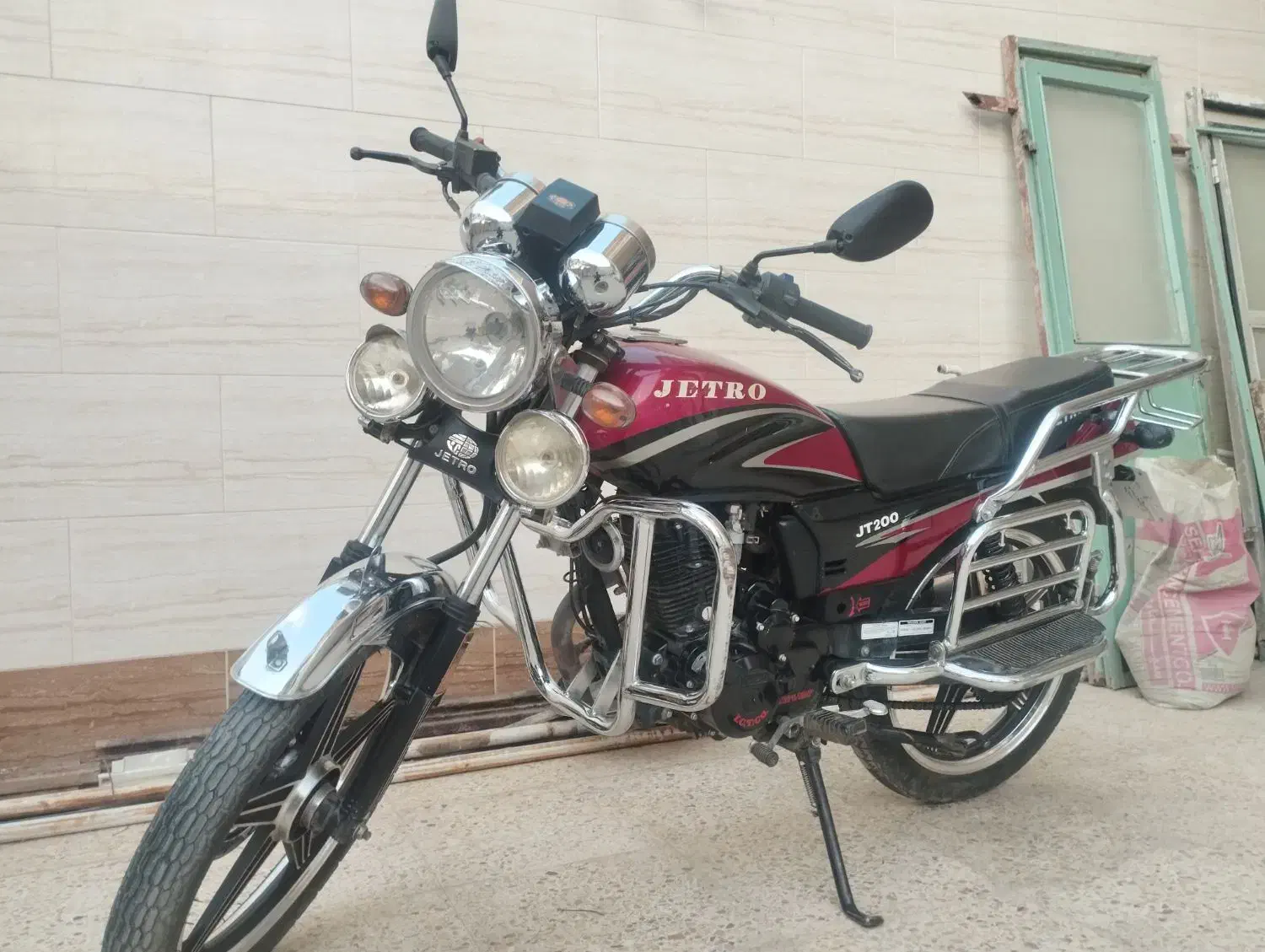 فروش موتورسیکلت جترو 200|موتورسیکلت|خمینی‌شهر, |دیوار