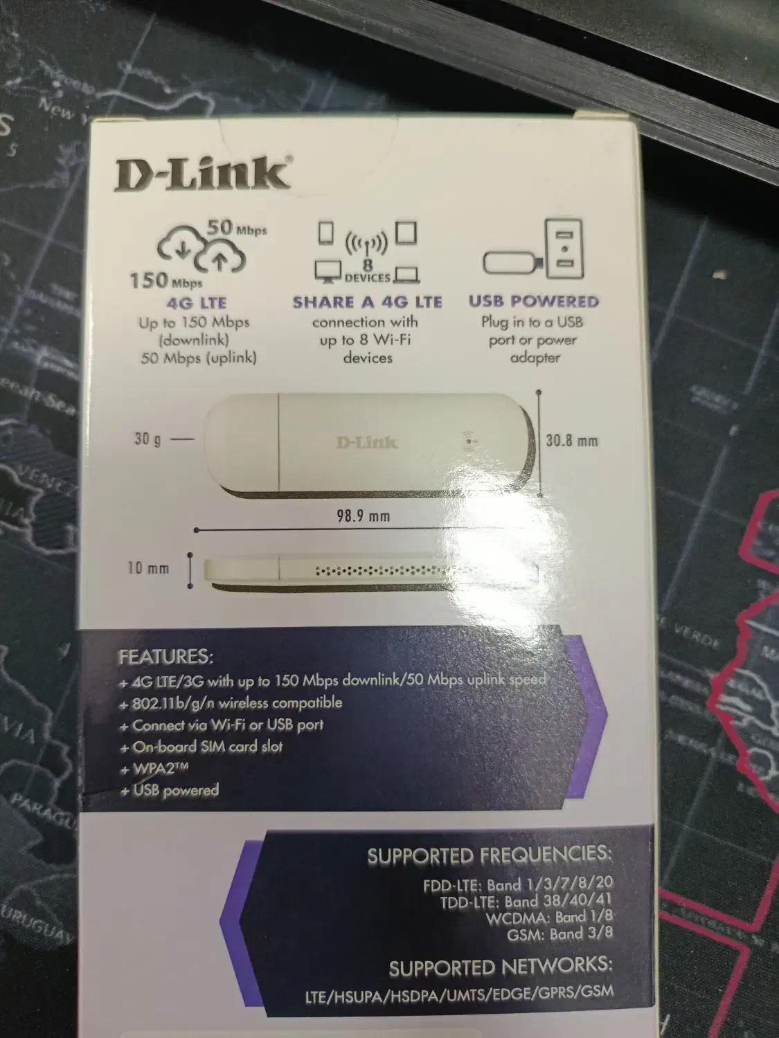 مودم سیم کارتی USB D-link|مودم و تجهیزات شبکه|تهران, میدان ولیعصر|دیوار