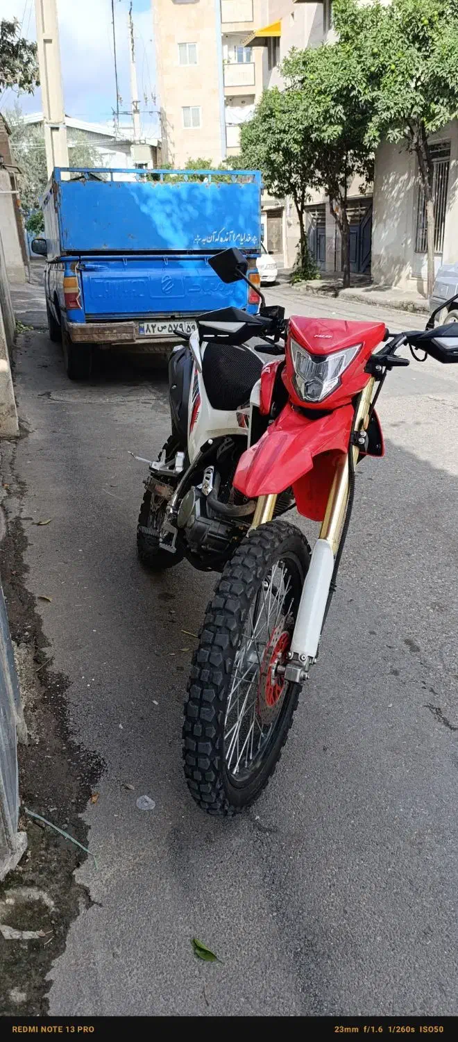 موتور تریل فلات 200|موتورسیکلت|گرگان, |دیوار