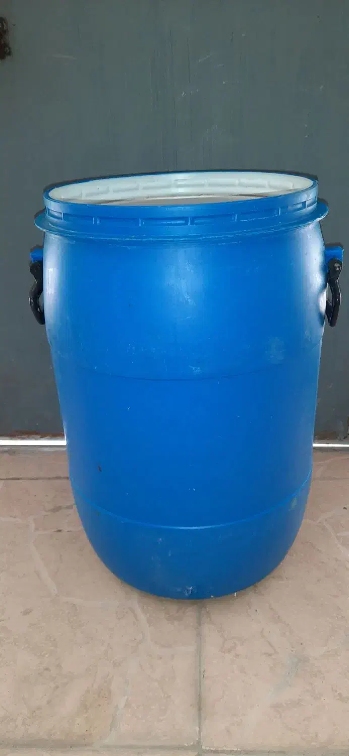 بشکه پلاستیکی دو جداره داخل سفید|ظروف نگهدارنده، پلاستیکی، یک‌بارمصرف|شهرکرد, |دیوار