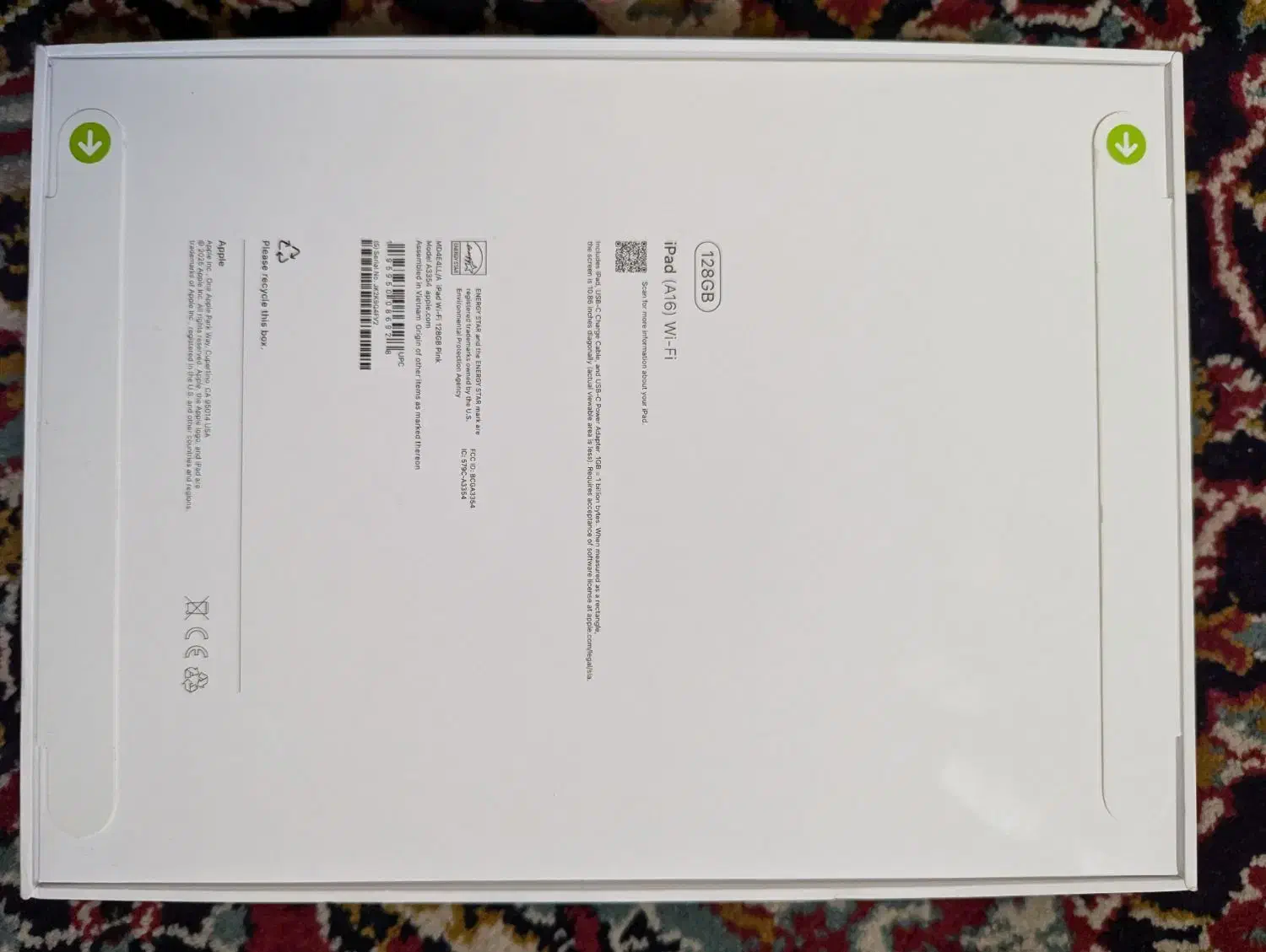 ipad A16 Wi-fi|تبلت|مشهد, گلبرگ|دیوار