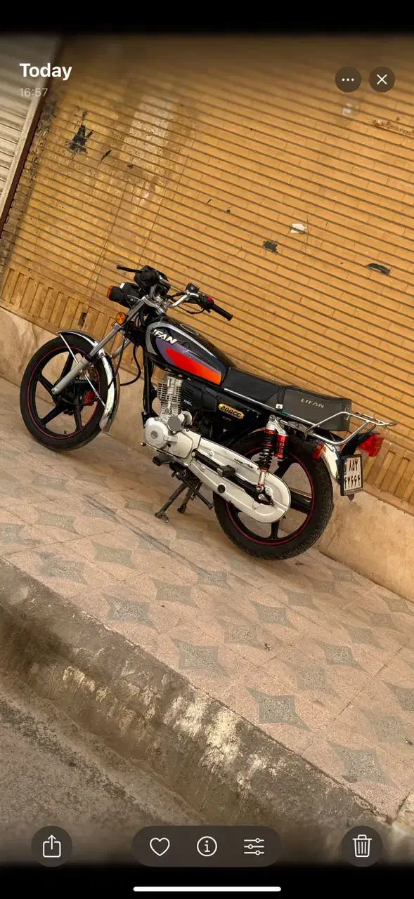 200لیفان|موتورسیکلت|اهواز, گلستان|دیوار