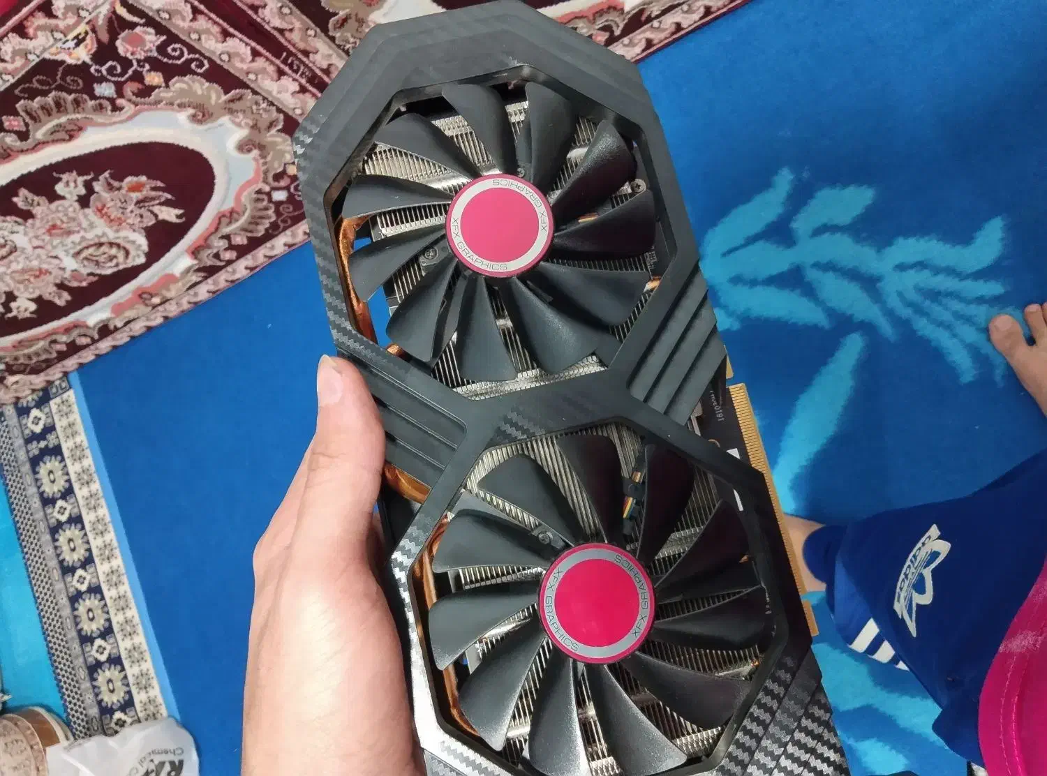 گرافیک RX 580 XFX 8G بدون ماین تمیز|قطعات و لوازم جانبی رایانه|نسیمشهر, |دیوار