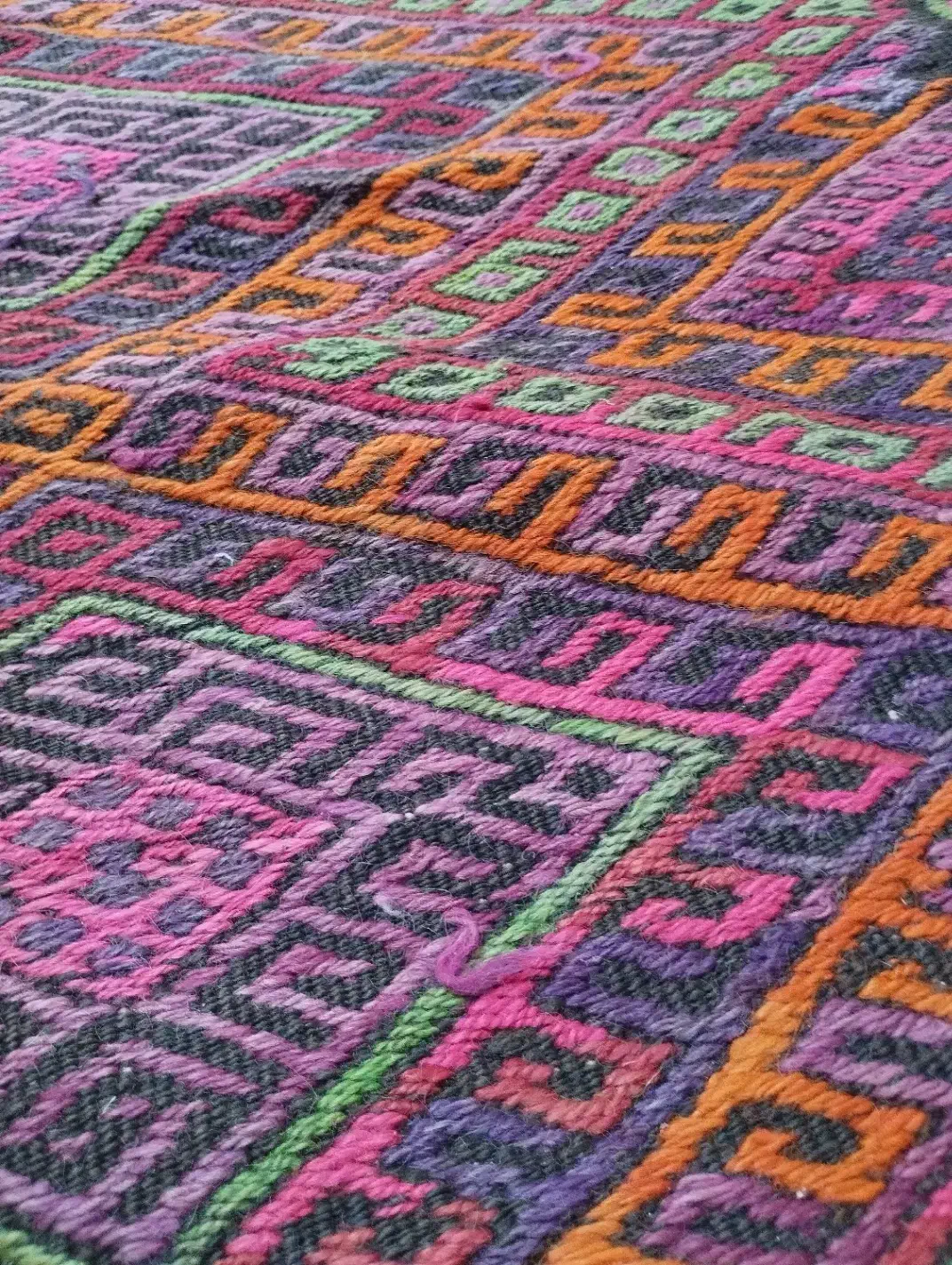 گلیم دست باف|گلیم، جاجیم، گبه|ماکو, |دیوار