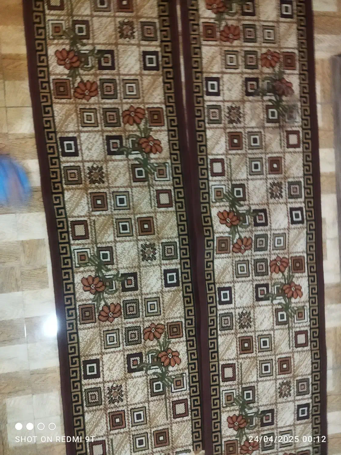 فرش نه متری کناره|فرش|قرچک, میرزائی شمالی|دیوار