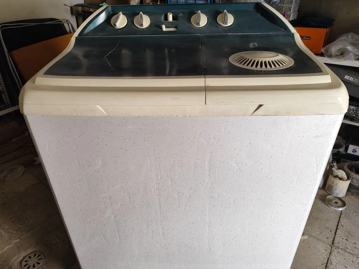 ماشین لباسشویی دوقلو|ماشین لباسشویی و خشککن لباس|کاشان, پشت شهربانی|دیوار