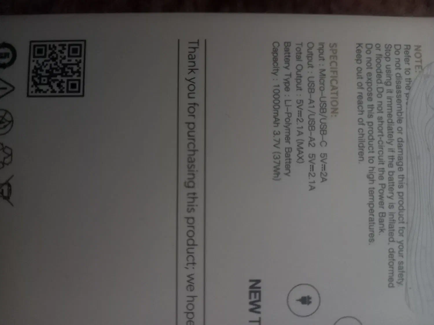 پاور بانک سبک اقتصادی با گارانتی|لوازم جانبی موبایل و تبلت|نظرآباد, رسالت|دیوار