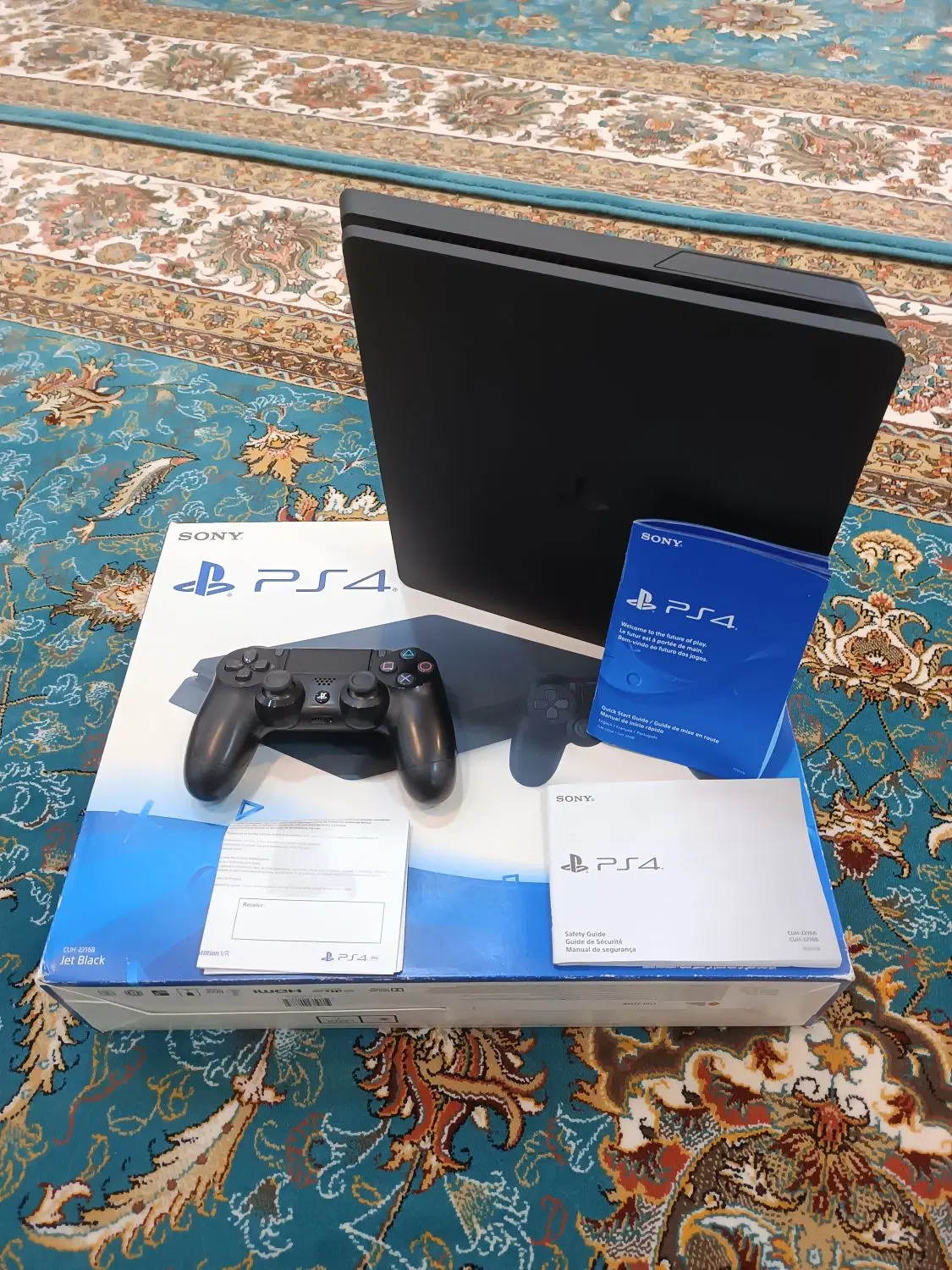 PS4 SLIM 1TB CUH-2216B R2|کنسول، بازی ویدئویی و آنلاین|اهرم, |دیوار