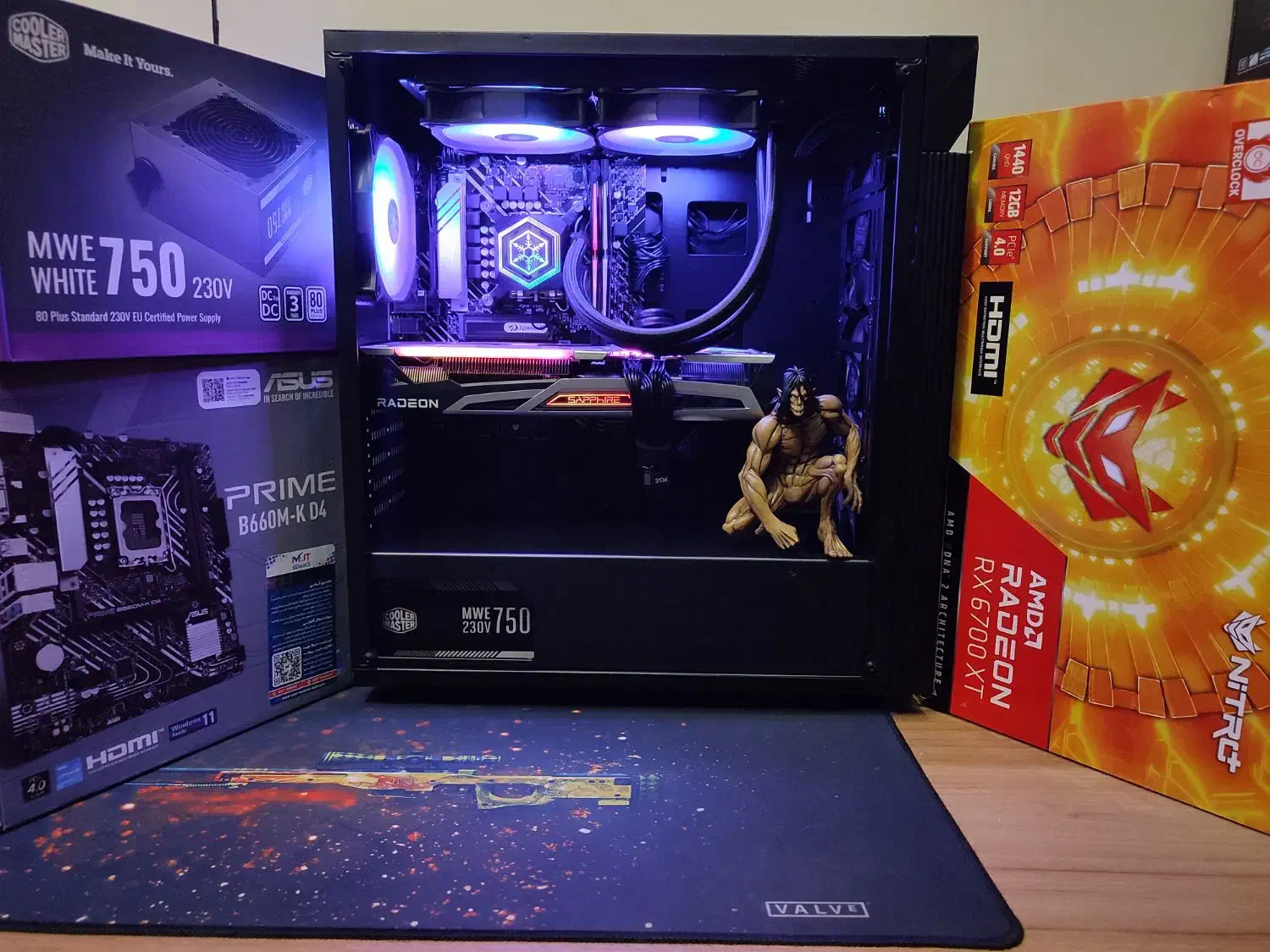 کیس کامپیوتر نسل12 با i5 رم16 گرافیک12 هاردM.2|رایانه رومیزی|تهران, دروازه شمیران|دیوار