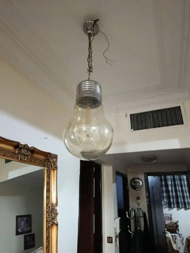 لوستر|لوستر و چراغ آویز|قم, باجک دو|دیوار