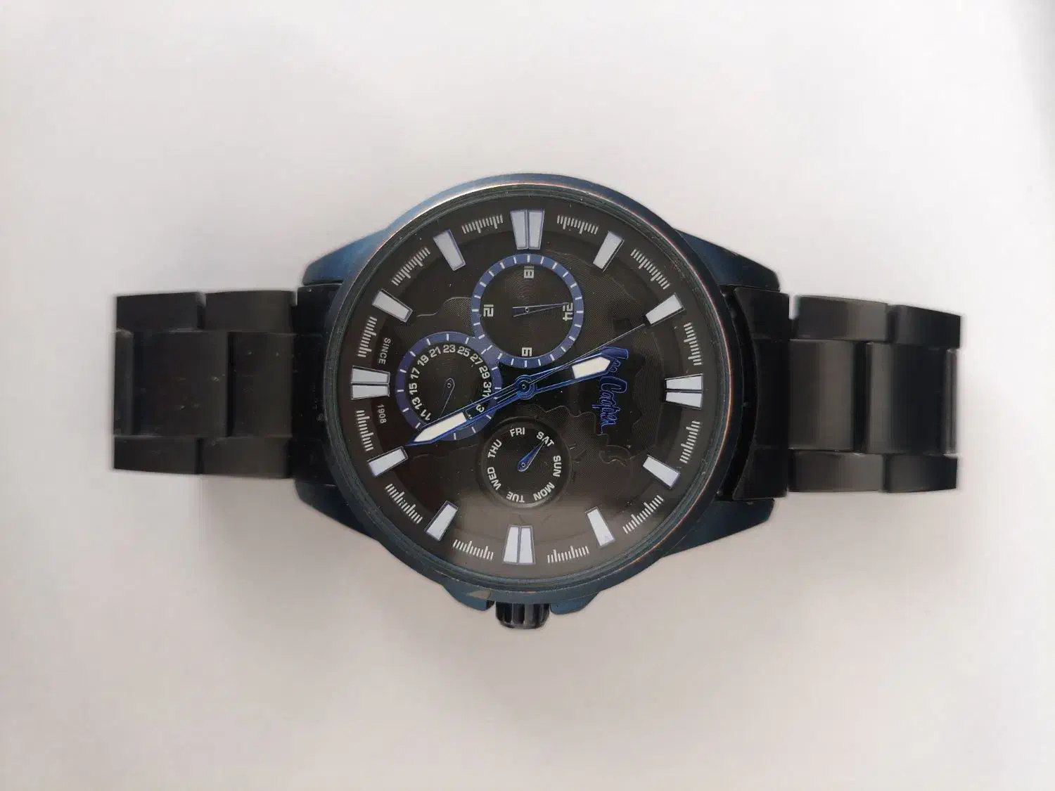 ساعت مچی مردانه مشکی سه موتوره|ساعت|زنجان, |دیوار