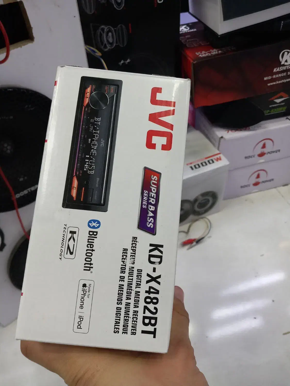 پخش خودرو JVC و باند هرتز|قطعات یدکی و لوازم جانبی|اهواز, شریعتی جنوبی|دیوار