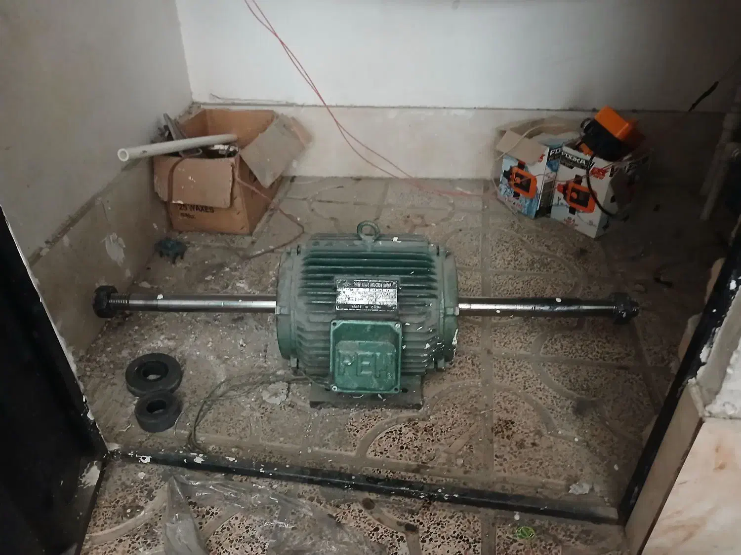 دینام پرداختکاری دستگاه پرداختکاری ۳فاز ۷ونیم اسب|ماشینآلات صنعتی|شاهدشهر, |دیوار