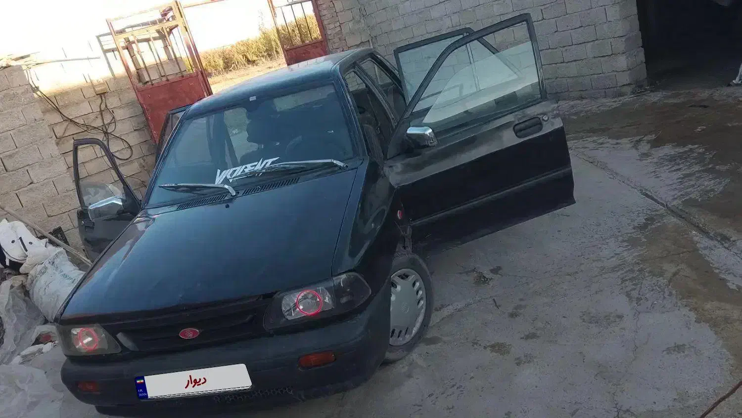 پراید ۸۳ کالبرات|خودرو سواری و وانت|نقده, |دیوار