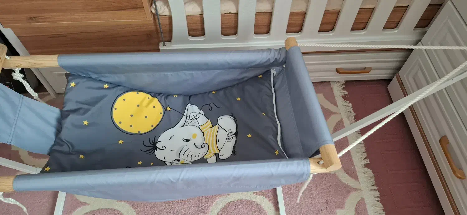 گهواره ننویی ، کریر و قنداق سوئیسی|تخت و سرویس خواب|پرند, فاز ۲|دیوار