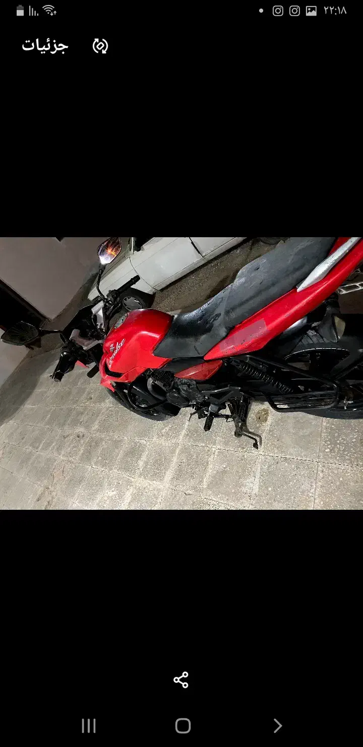 پالس ۱۳۵|موتورسیکلت|کوخرد هرنگ, |دیوار