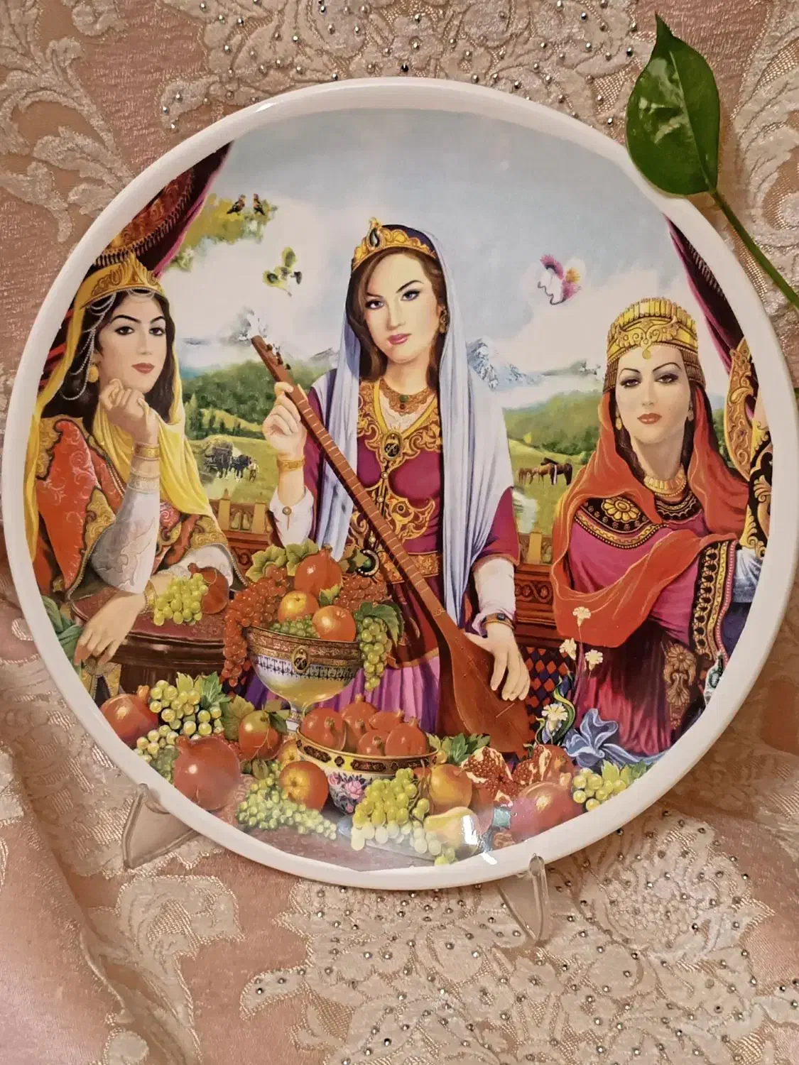 بشقاب سرامیکی|صنایع دستی و سایر لوازم تزئینی|ساوه, |دیوار