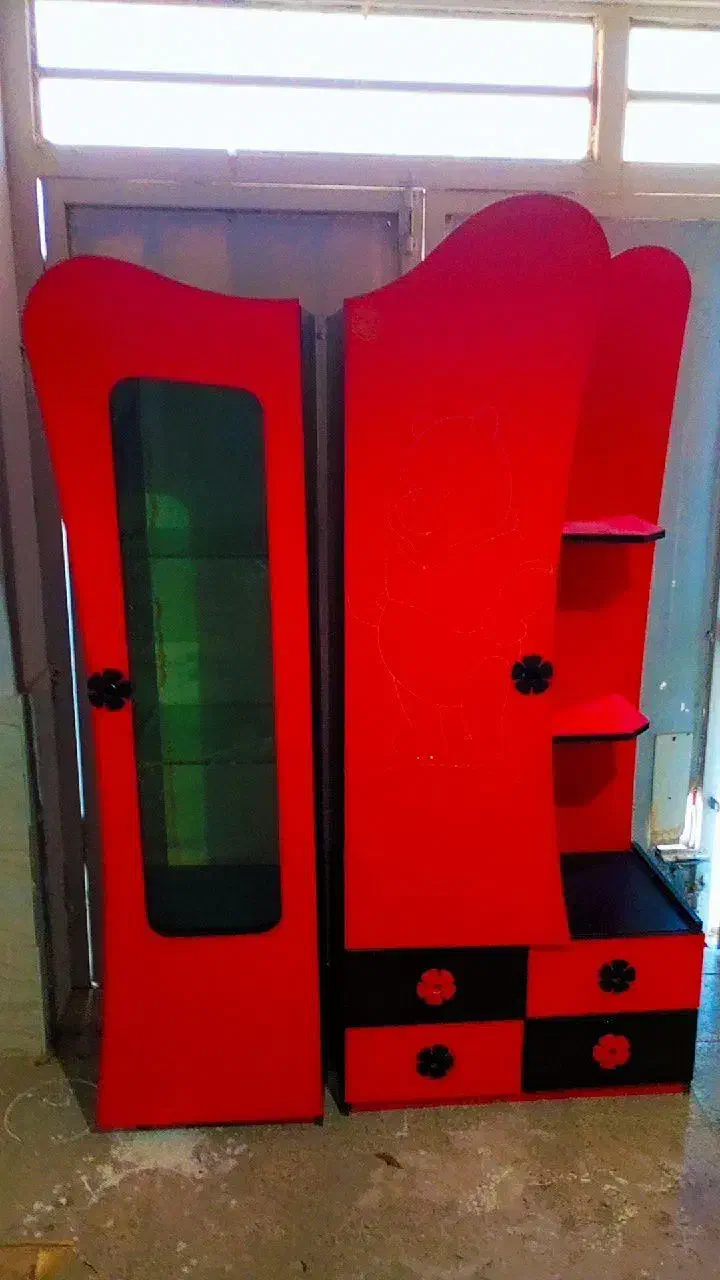 کمد بچه دوتیکه|جاکفشی، کمد، دراور|شیروان (خراسان), |دیوار