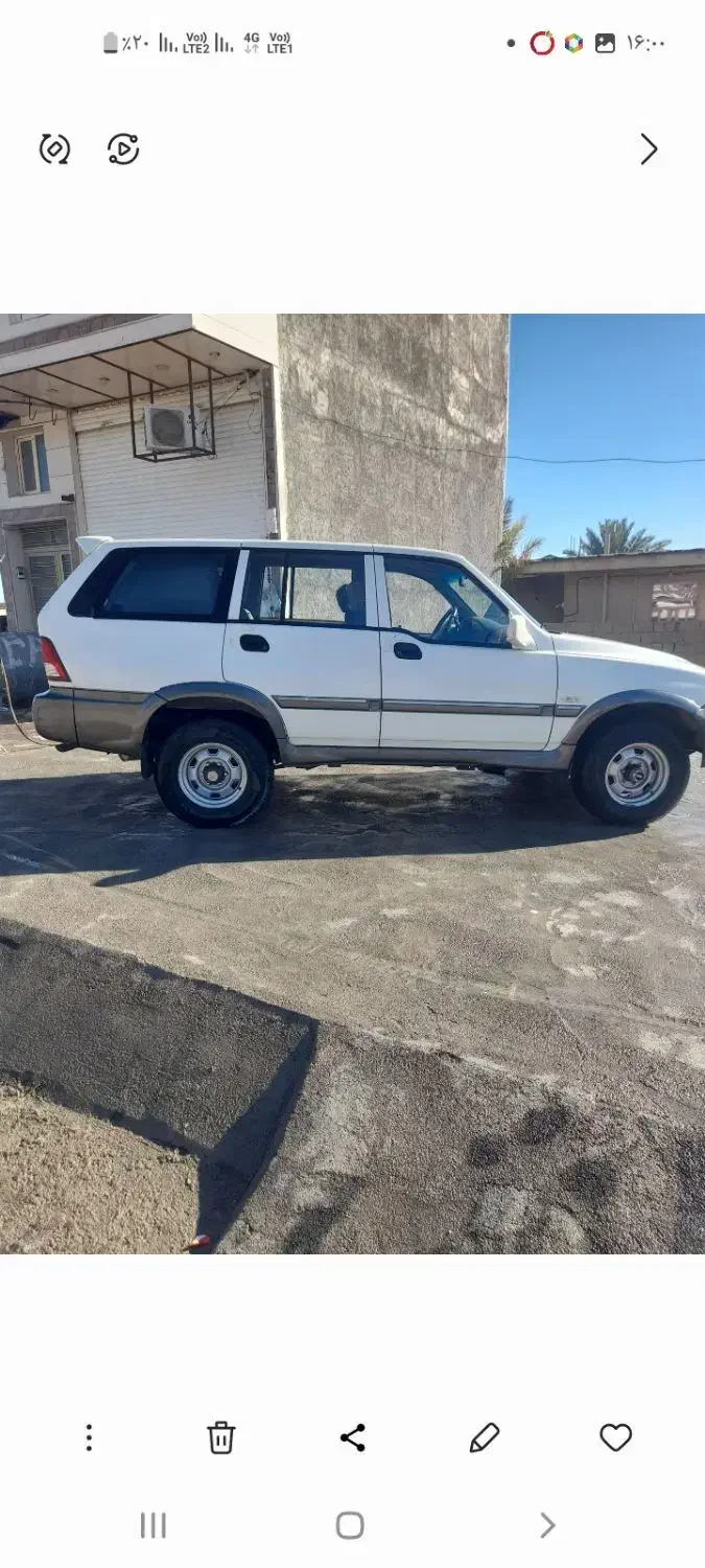 موسو۲۳۰۰دنده چهارسیلندر مدل ۸۴ در حد خشک|خودرو سواری و وانت|تهران, شهرآرا|دیوار