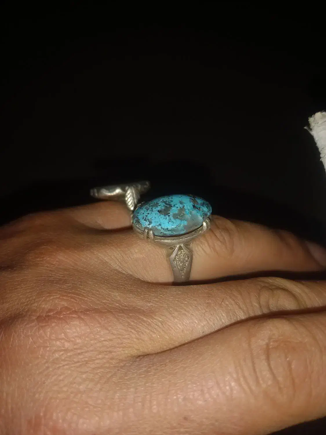 انگشتر فیروزه قدیمی|جواهرات|آذرشهر, |دیوار