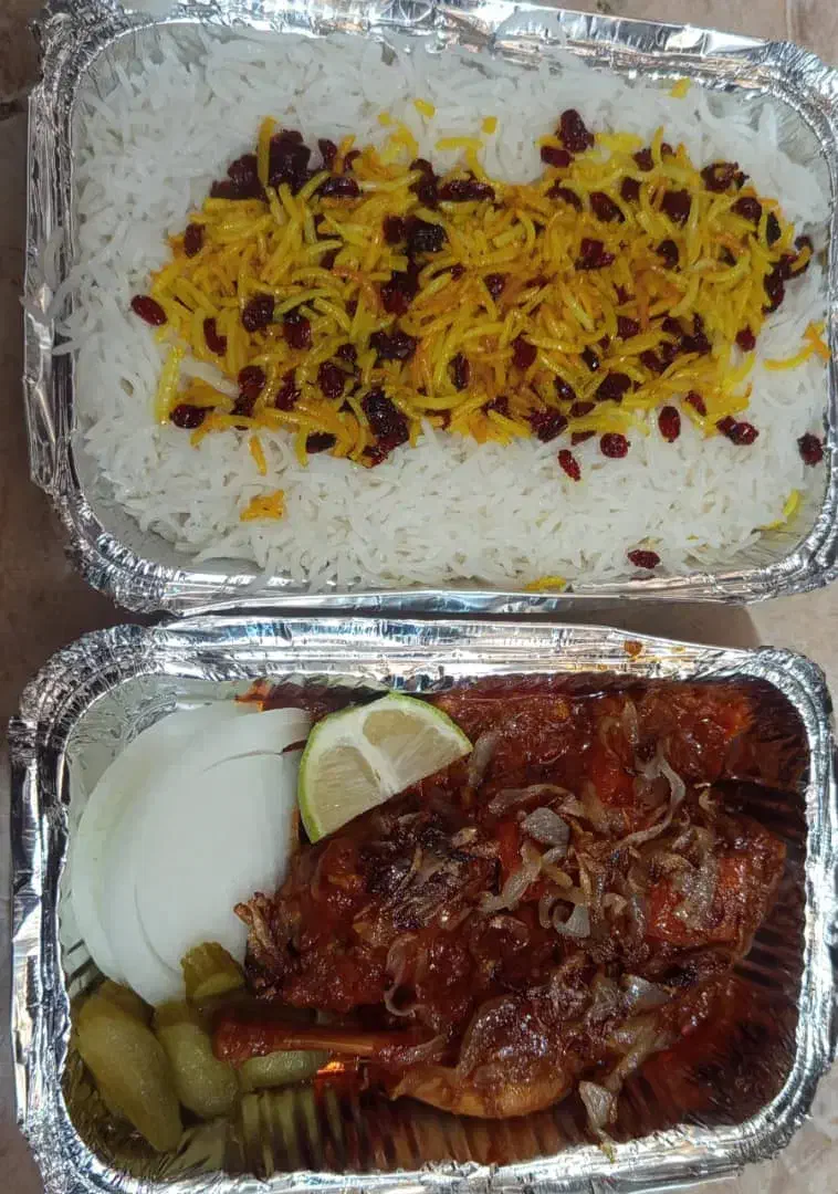 غذای امروز زرشک پلو با مرغ179تومن|خدمات پذیرایی، مراسم|چابهار, |دیوار