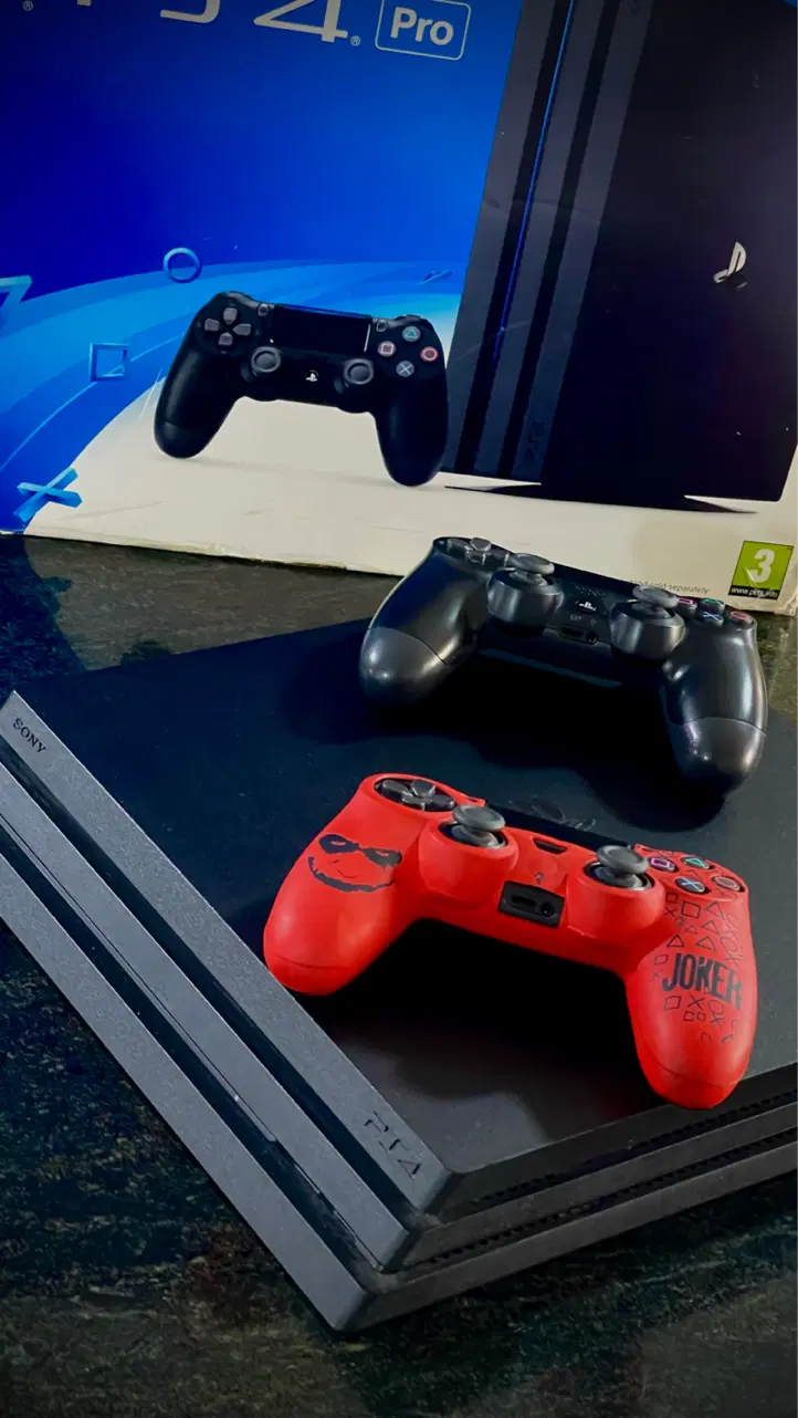 PS4 pro 1T|کنسول، بازی ویدئویی و آنلاین|خرم‌آباد, |دیوار