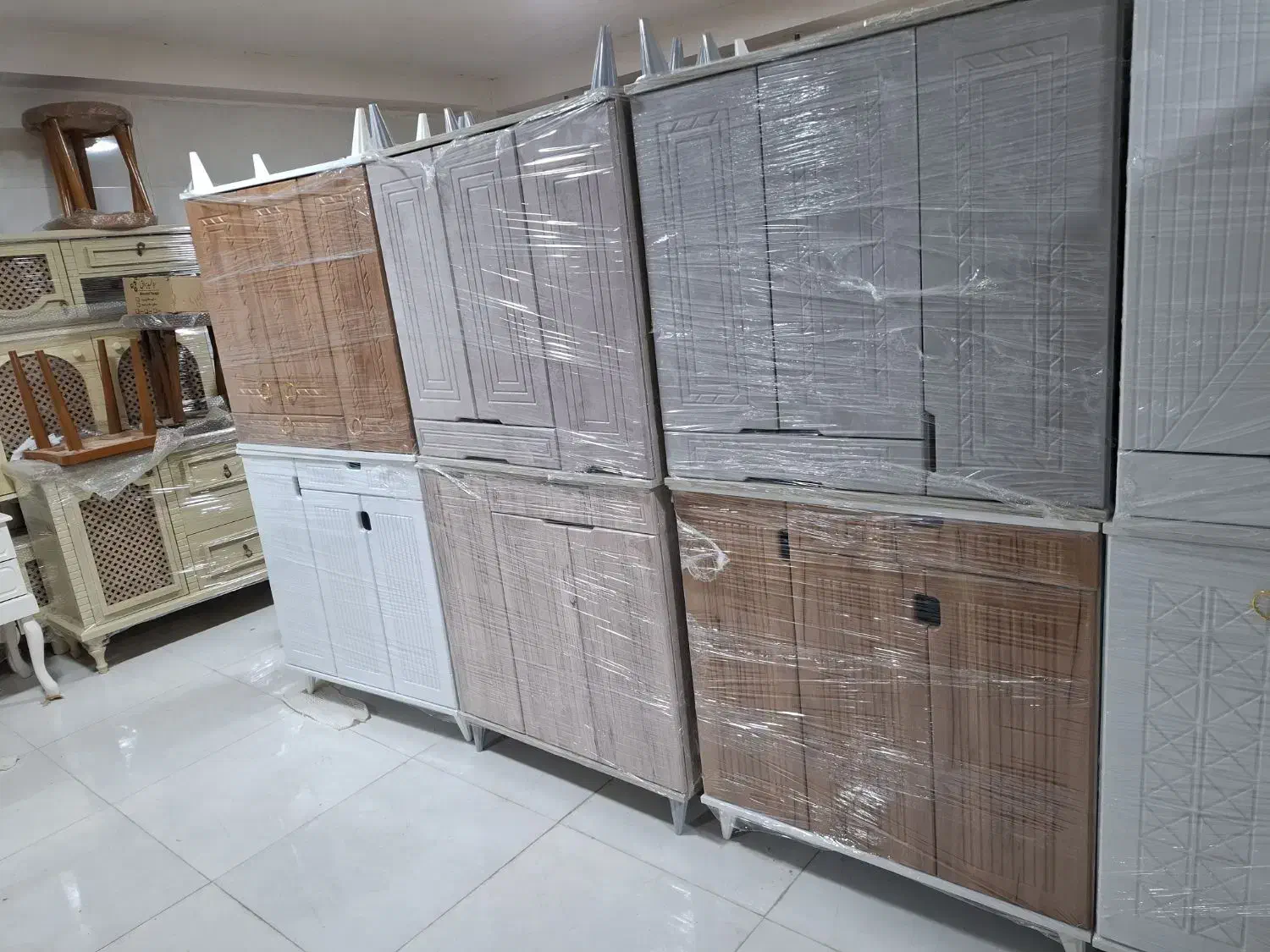 ۳درب جاکفشی. جا کفشی ۳درب|جاکفشی، کمد، دراور|خرم‌آباد, |دیوار