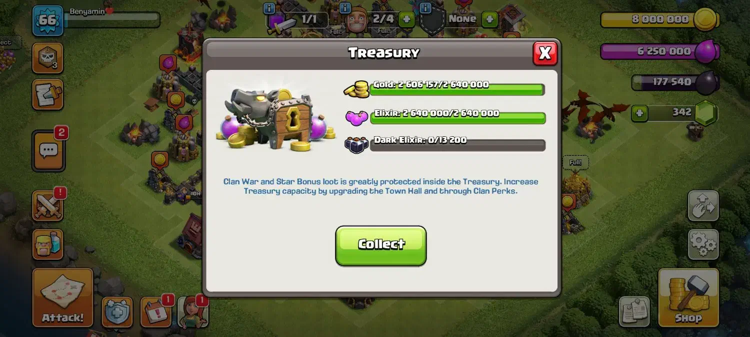 اکانت کلش رویال تاون9 فول مکس|کنسول، بازی ویدئویی و آنلاین|بیرجند, |دیوار