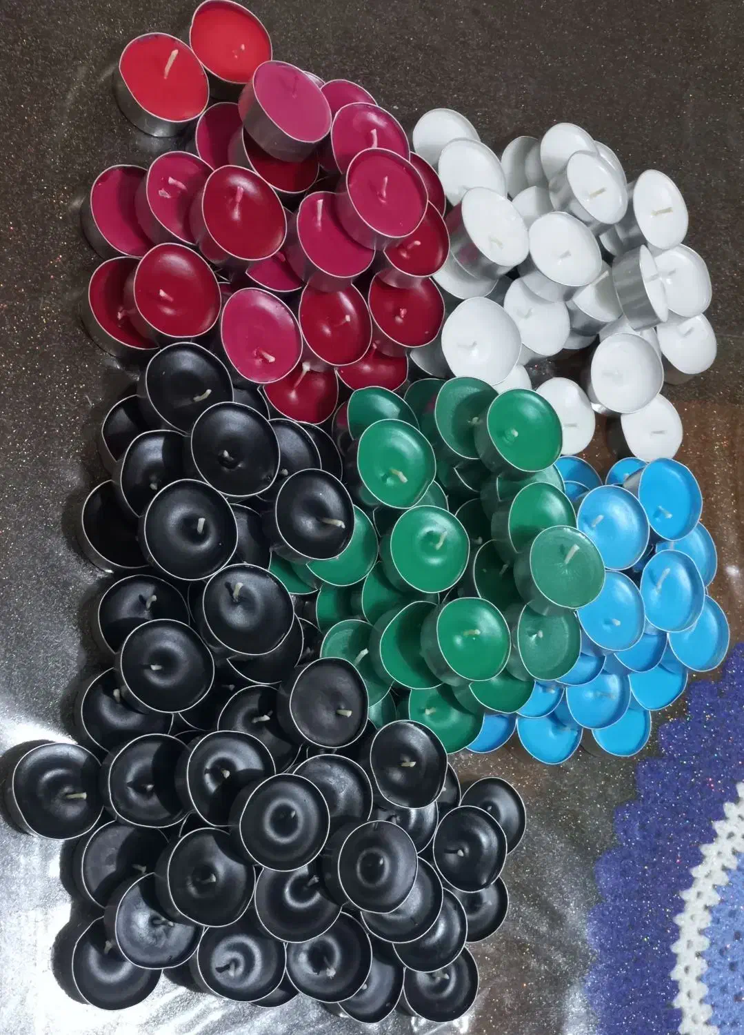 فروش عمده شمع وارمری|صنایع دستی و سایر لوازم تزئینی|دهاقان, |دیوار