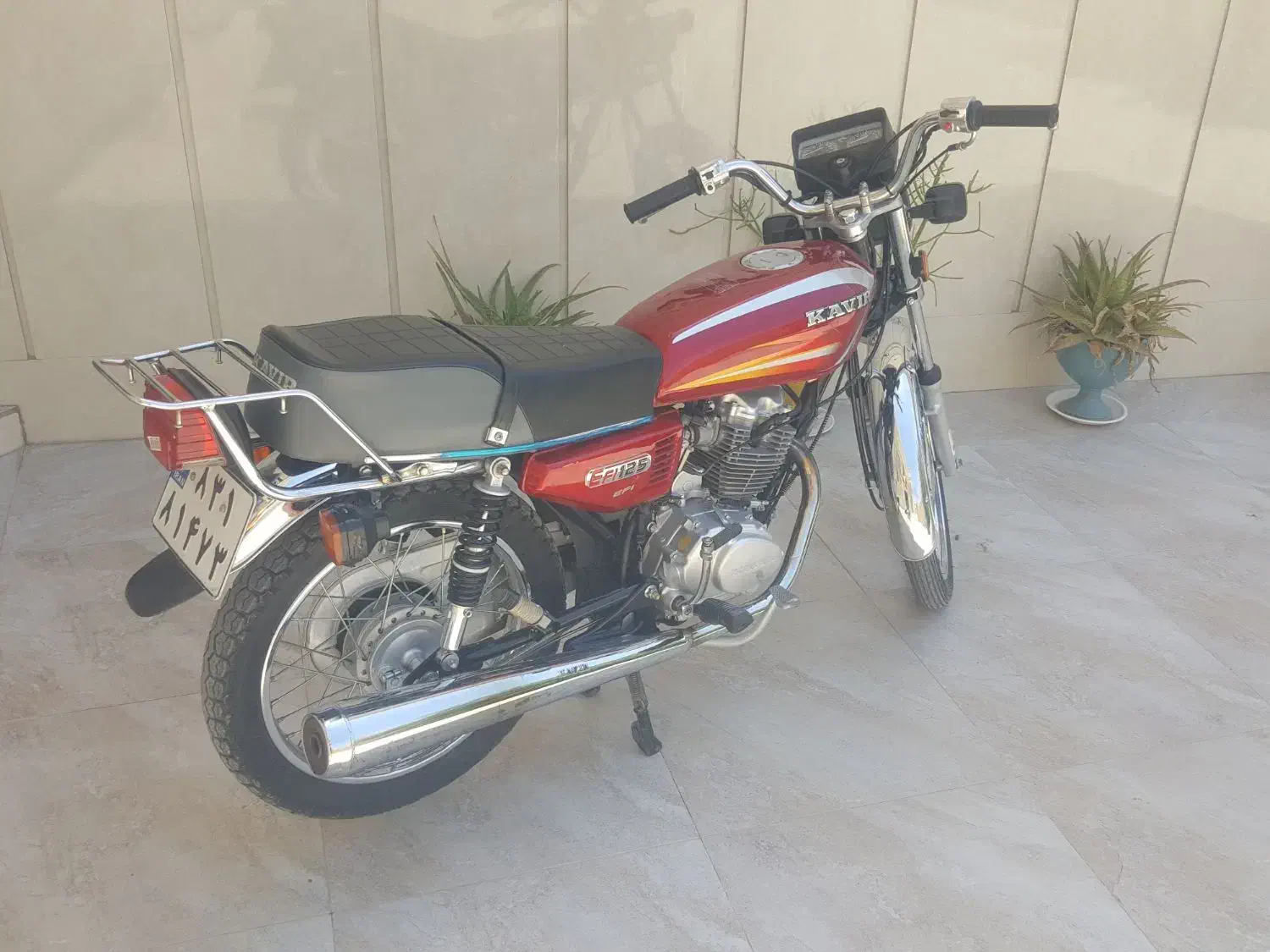 کویر ۱۲۵|موتورسیکلت|بندر گناوه, |دیوار