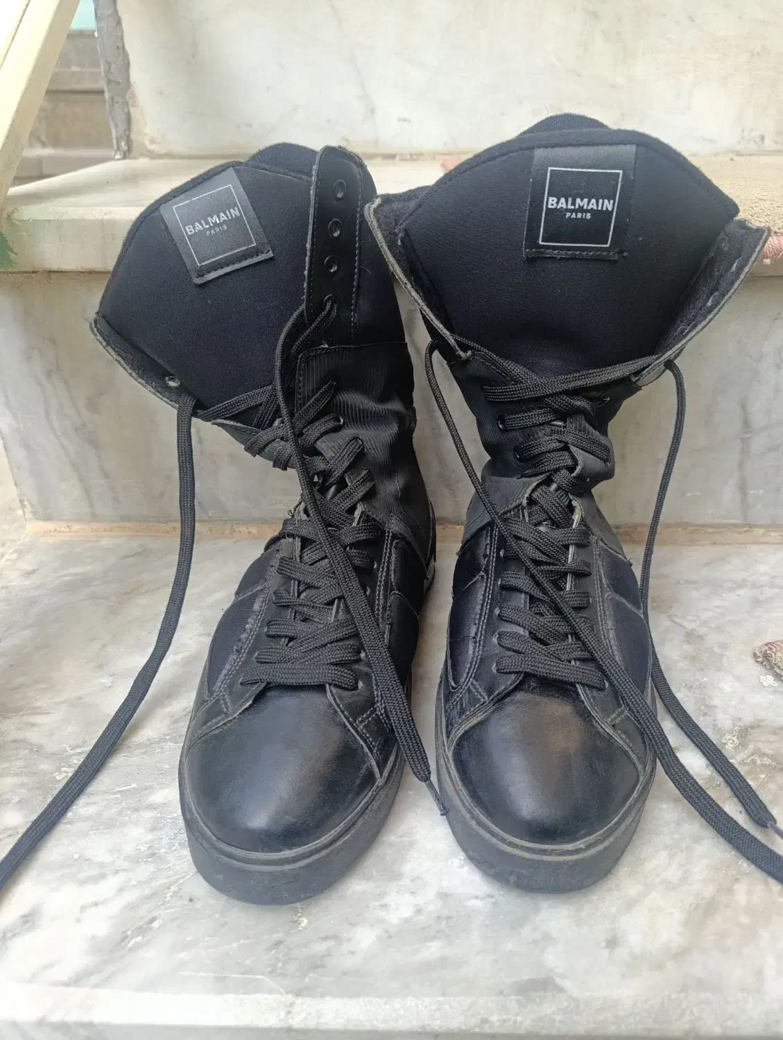 بوت های کپی Balmain سایز ۴۰|کیف، کفش، کمربند|سقز, |دیوار